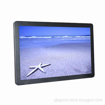 22 inch LED Bus or Car Display Monitor with VGA/DVI/HDMI/Audio Input and Output